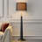 Black Iron Free form Floor Lamps-118372404-118372402