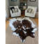 Tapis en cuir de vache tricolore-91884673