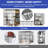 Gemari Large DIY Deformable Cat Catio Cat House Cat Cage with Hammock, Shelves and Tunnel