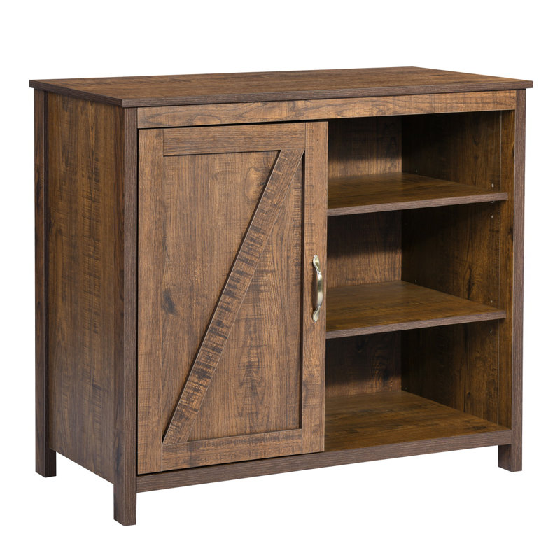 Monroe 90cm Sideboard, Vintage Brown