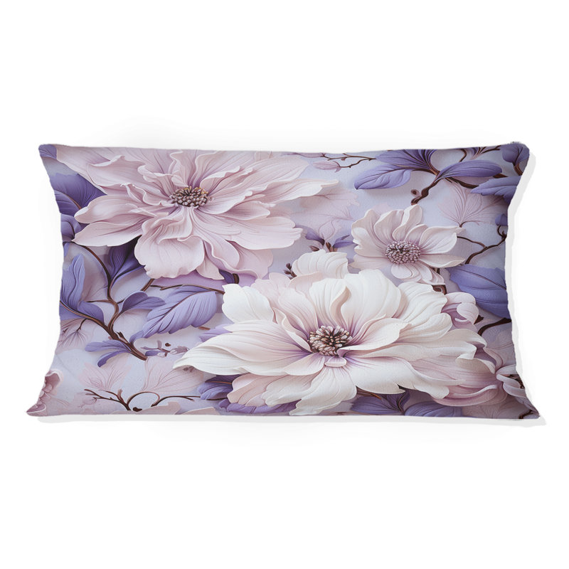 Floral Throw Pillow