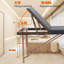 Lit réglable simple Auyeung avec matelas inclus