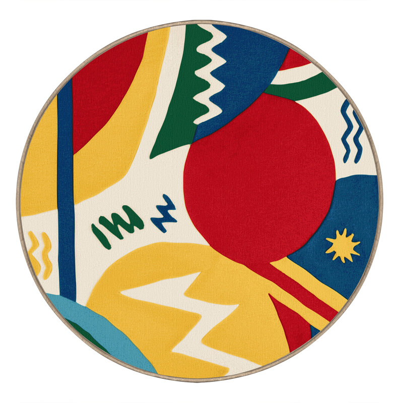 Snazzy Flex Rug, Round 8'