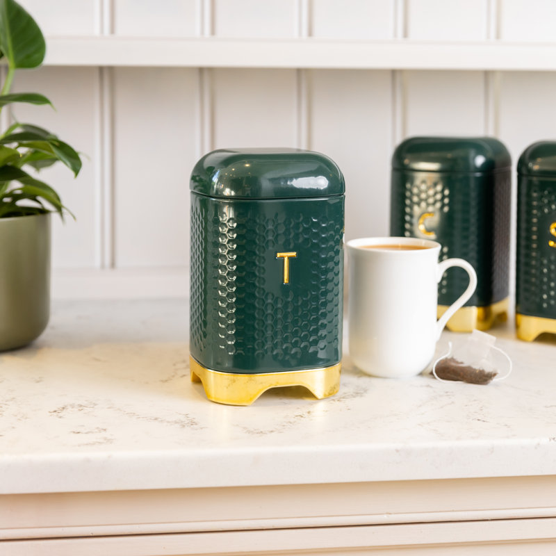 Lovello Tea Caddy, Cream