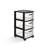3-Drawer Storage Cabinet in Black-762833973