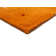 Handwoven Wool Gabbeh Uni Orange Rug