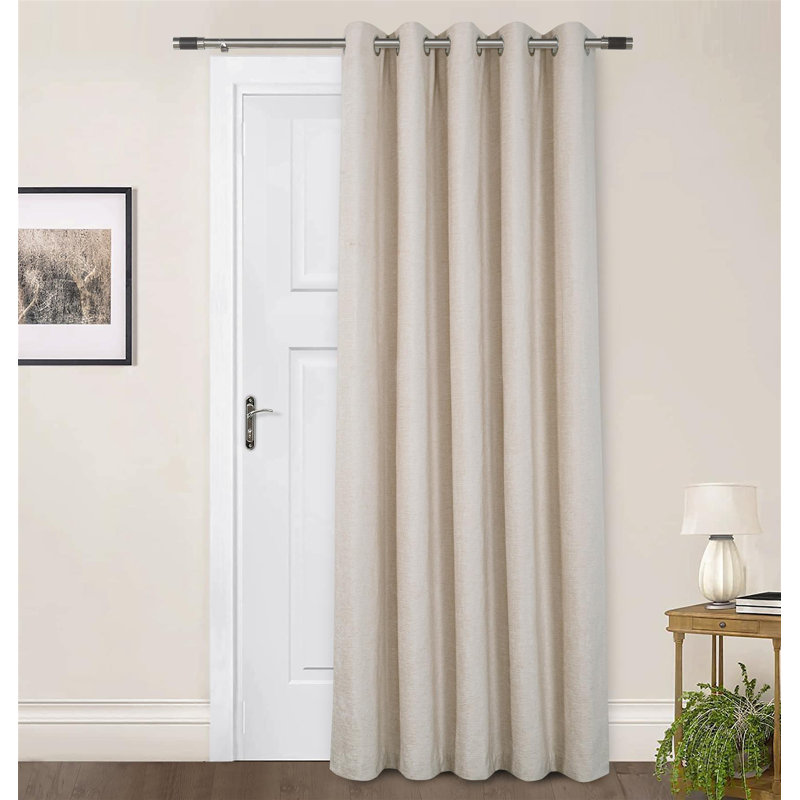 Room Darkening Single Curtain Panel, Cream