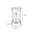 Glass storage cabinet-1560406096