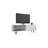 Liberty 63" TV Stand In White-1058727352