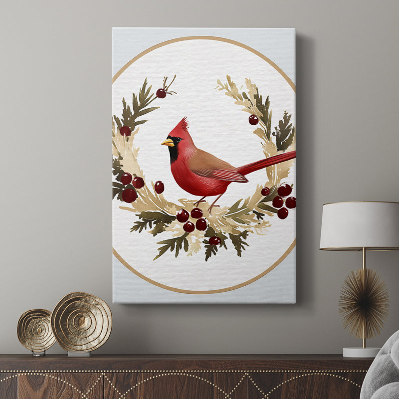 Art des Fêtes de Noël CMXLV III - galerie sur mesure Cavas, H 60 po x l 40 po