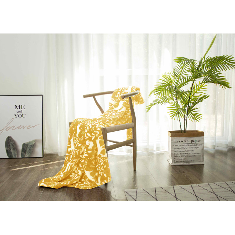 Throw Blanket, Ochre