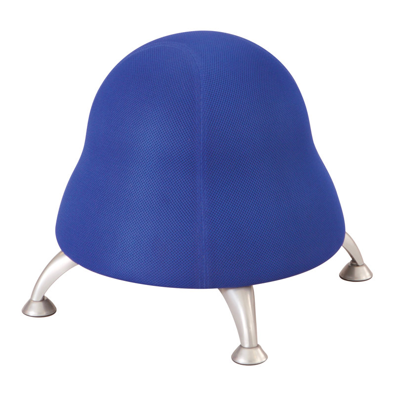 Fauteuil ballon Runtz, bleu, Mélange de polyester