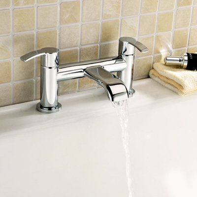 Hollow Deck Bath Shower Mixer Bath Filler