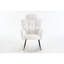 Fauteuil oscillant rembourré en tissu 055-Teddy