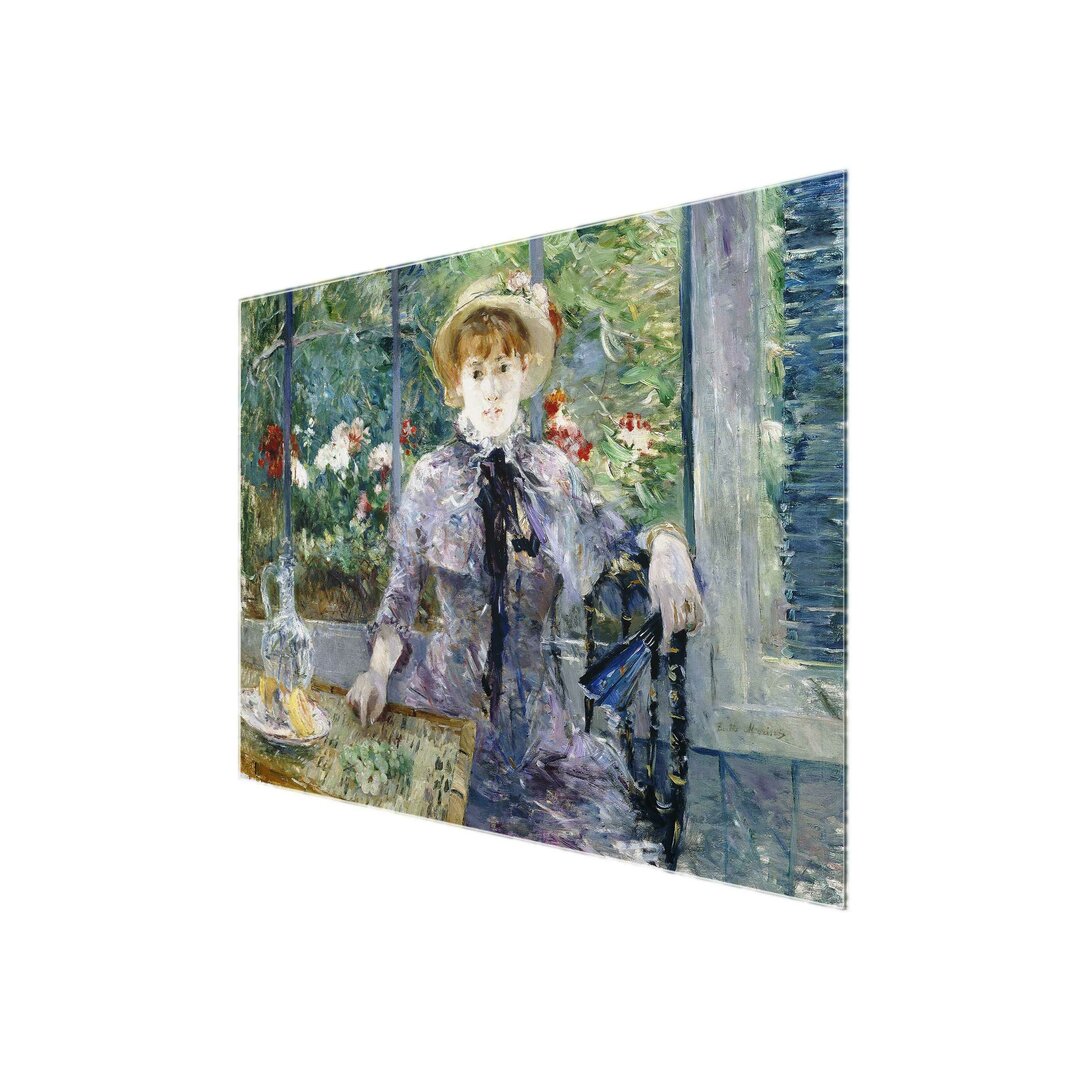 Glasbild After Lunch von Berthe Morisot