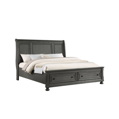 Abegail Platform Storage Bed