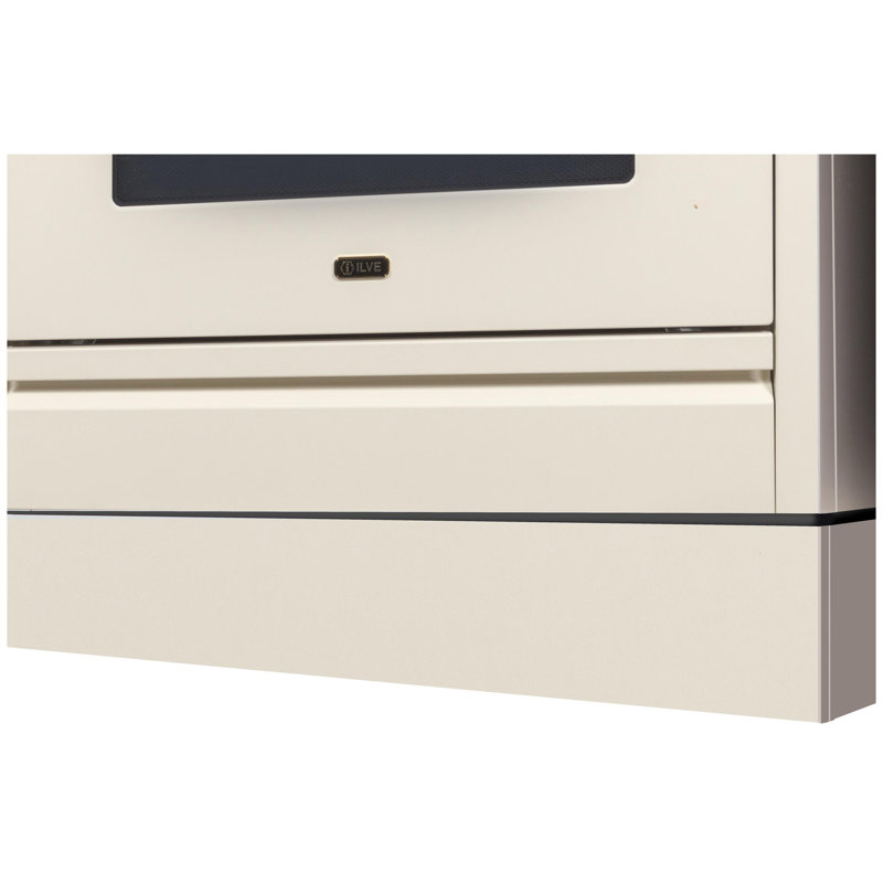 Nostalgie And Pro Range Trim kit, Antique White, 6" H x 30" W x 21.65" D