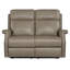 MS Vaughn 57.5'' Genuine Leather Rolled Arm Loveseat-73882911