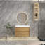 Ensemble de meuble-lavabo simple 35 po mural-1046574085