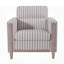 Canapé compact à 1 place avec coussin haute résilience et pieds en bois d'hévéa pour les salons modernes, facile à assembler et durable.