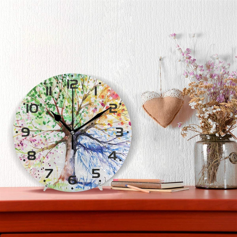 Centerfield Acrylic Wall Clock
