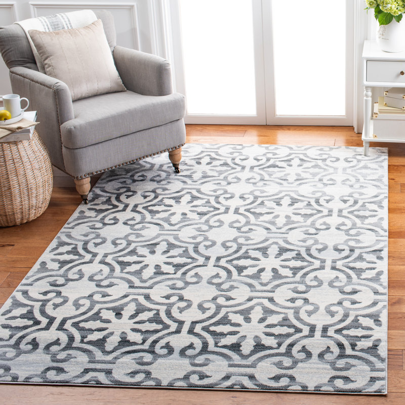 Abramo Performance Geometric Rug, Rectangle 9' x 12'