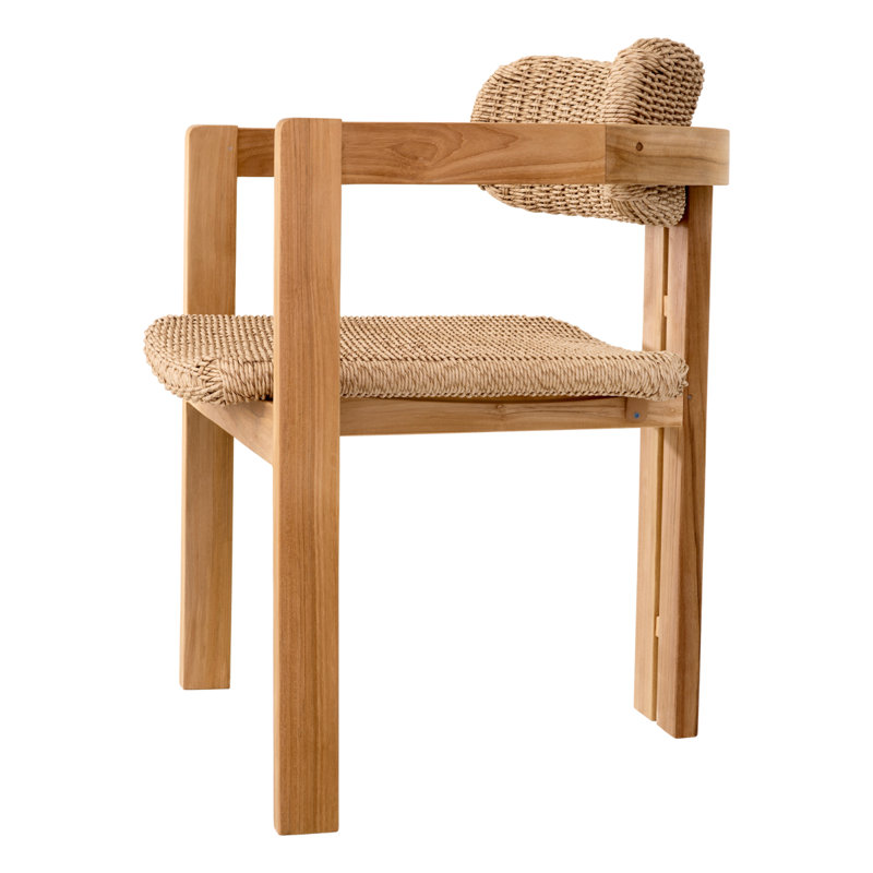 Donato Outdoor Teak Dining Armchair