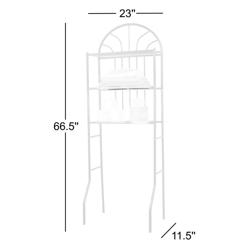 Armoire au-dessus de la toilette l 24,4 po x H 68 po 