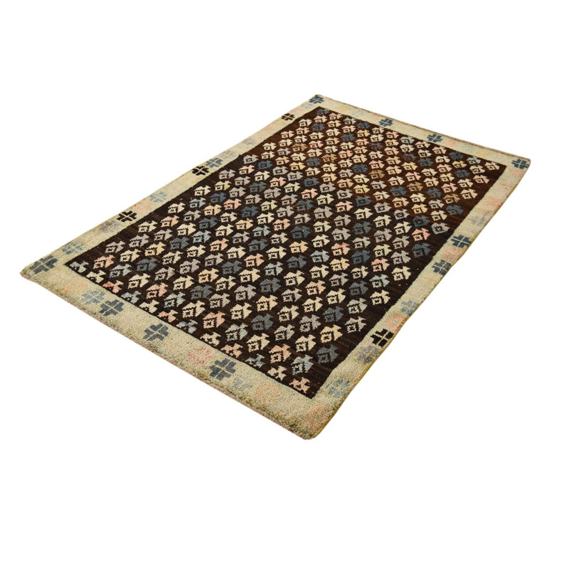 Tapis brun Oliveri