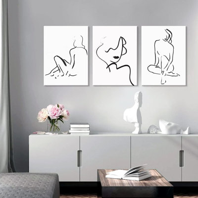 3 Piece Wrapped Canvas Print