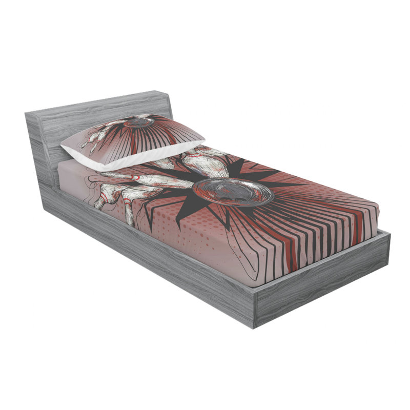 Microfiber Sheet Set, Twin XL Sheet Set with Fitted Sheet