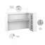 Bureau d'intimité avec tablettes Bush C-70656783-70656784