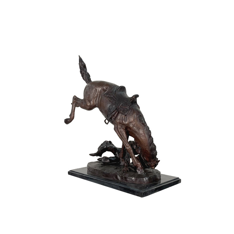 Horse Metal Garden Statue