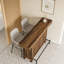 Table de bar Modern Home avec tablettes à 2 niveaux et repose-pieds-930410583