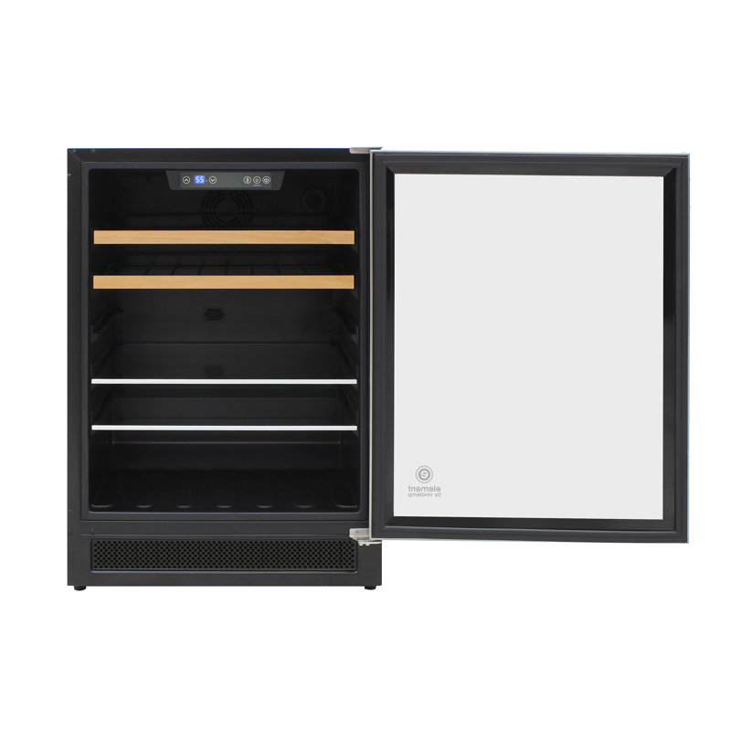Vinotemp Single-Zone 24" Wine and Beverage Cooler, 16 Bottle and 106 Can Capacity