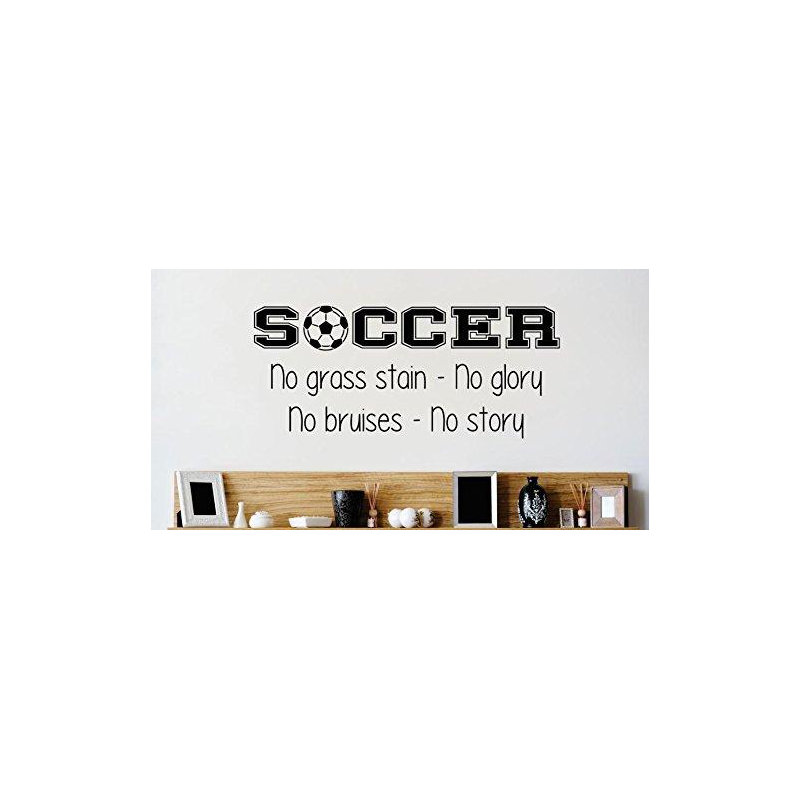 Décalcomanie murale football