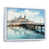 White Floater Framed
