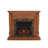 Cardona Electric Fireplace With Faux Marble