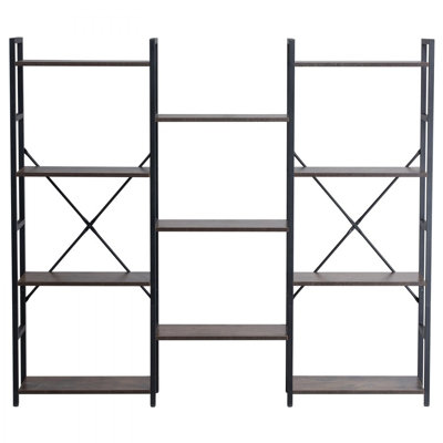 139cm H x 158cm W Metal Bookcase