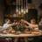 Cela 5 - Light LED Cluster Pendant