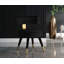 Chaise d'appoint rembourrée en velours Reimers-1441763668