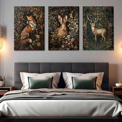 3 Piece Wrapped Canvas Print
