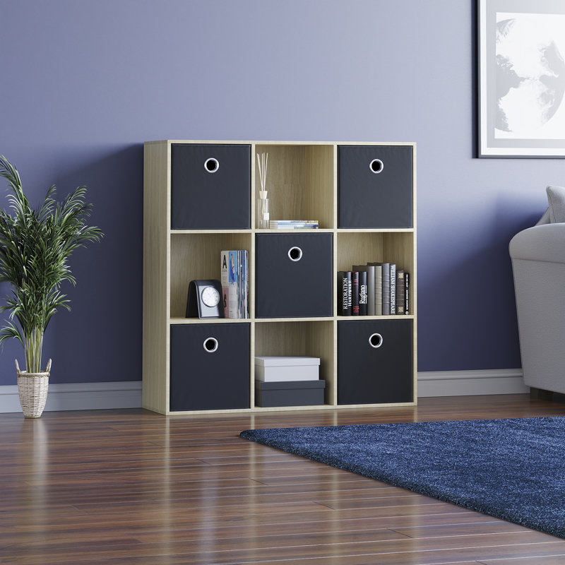 Meiting 96.5cm H x 96.5cm W Bookcase, Oak