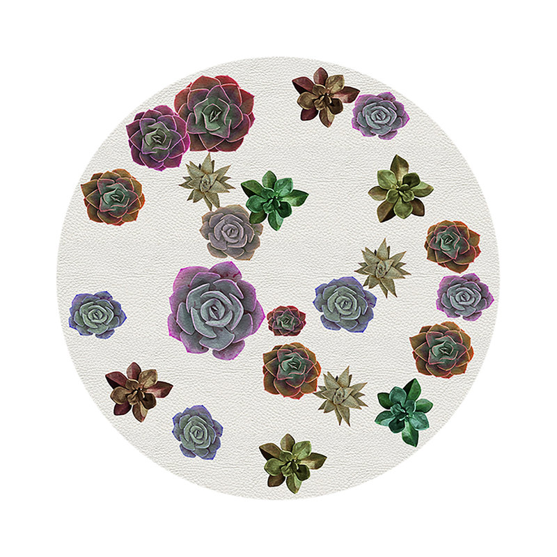 Napperon Succulents, Pastel