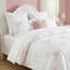 Ensemble de housse de couette 100% coton avec fermeture à glissière et 8 attaches d'angle, housse de couette rose grand arc-131348632-131976669