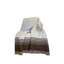 Jeté rayé en microfibre tissé avec frange