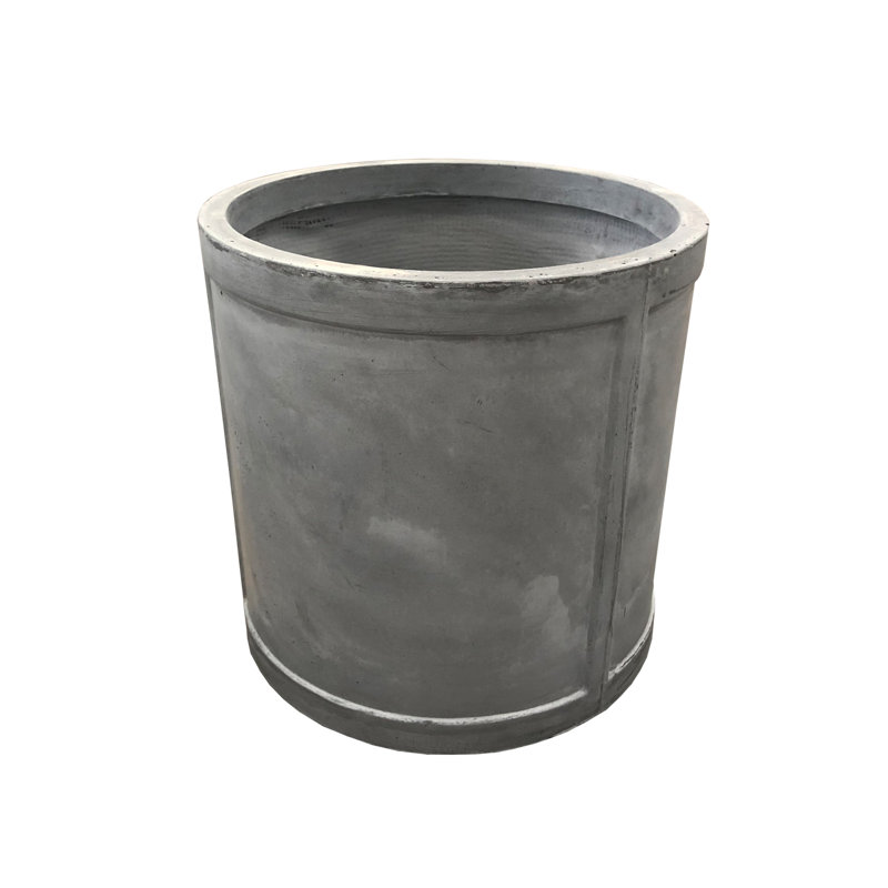 Pot à fleurs en béton George, H 13 po x l 13 po x P 13 po