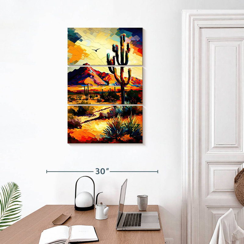 Alvord Sonoran Desert AZ III, H 32 po x l 20 po