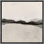 Collage de vagues grunge noir pastel - reproduction sur toile flottante-756325150-756325151
