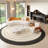 Curved negotiating sofa